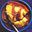 Warme chocoladepudding van witte chocolade