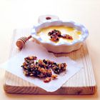 Crème brûlée met honing