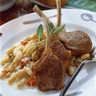Lamskoteletten met cannellinibonen