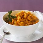 Aardappelpuree van zoete aardappelen
