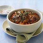 Ossobuco en cannellinibonen met knoflook