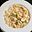 Conchiglie met gorgonzola en pistachenoten