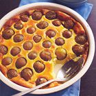 Clafoutis met reine-claudes
