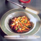 Pompoen met savooiekool uit de wok