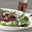 Bietensalade met augurk en blauwe kaas