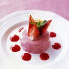 Aardbeien semifreddo