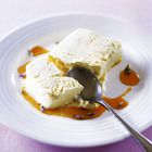 Semifreddo met ahornsiroop en lavendel