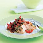 Zalm met pesto uit de oven