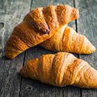 Zelfgebakken croissants