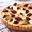 Quiche met geroosterde prei en pecannoten