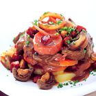 Boeuf Bourguignon met aardappelen