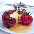 Tournedos met mosterdroom