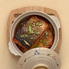 Stoofpot met zalm
