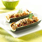 Courgette gevuld met tofu