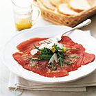 Carpaccio van verse tonijn