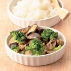 Broccoli in porcinisaus