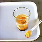 Panna cotta met dulce de leche