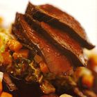 Gordon Ramsay: hertenbiefstuk met chocoladesaus