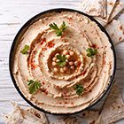 Kikkererwtenpuree (hummus)