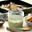 Pesto met crème fraîche