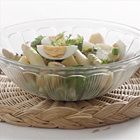 Maaltijdsalade met asperges, ei en kaas