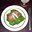 Zeewolf met wilde spinazie en rauwe ham