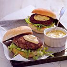 Hamburgers met oesters en dragonmayonaise