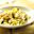 Tagliatelle met prei en saffraan