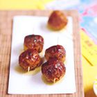 Yakitori van gekruid lamsvlees