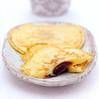 Flensjes gevuld met bonenpasta
