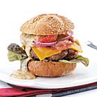 Perfect gegrilde hamburger