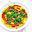 Foe jong hay (groente-omelet met zoete tomatensaus)