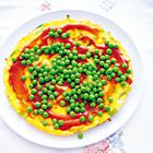 Foe jong hay (groente-omelet met zoete tomatensaus)