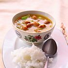 Indonesische bruine bonensoep