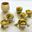 Cupcakes van groene thee met glazuur van roomkaas en chocolade