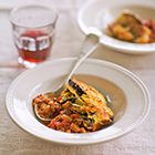 Moussaka met borlottibonen