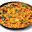 Paella met kip, konijn en vongole