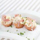 Eiersalade met ham