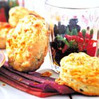 Kaaskoekjes met olijven