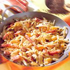 Lauwwarme witte-koolsalade