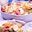 Gegrilde ham, prei en camembert