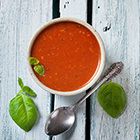 Geroosterde tomatensoep