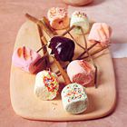 Op houtvuur geroosterde marshmallows