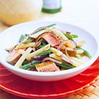 Pastasalade met tonijn en sperziebonen