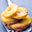 Appelbeignets met kaneelpoeder