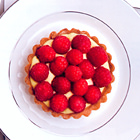 Aardbeientaartjes met pistachenoten