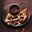 Crêpes met kokosmelk en chocoladesaus
