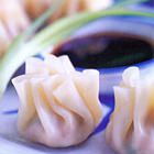 Dim sum met kip en shiitakes