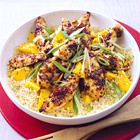 Couscous met kip en mango