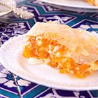 Baklava met abrikozen en amandel